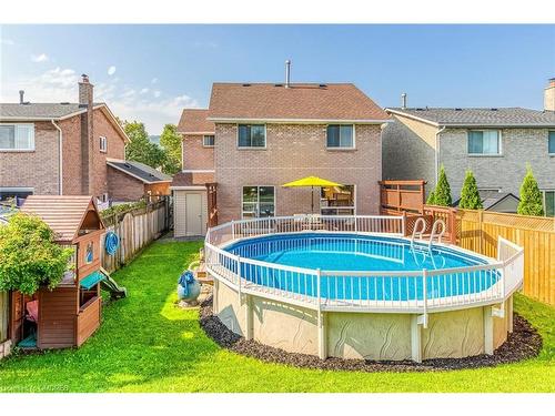50 Merritt Crescent, Grimsby, ON - Outdoor With Above Ground Pool With Backyard With Exterior