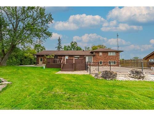 4487 Henderson Road, Milton, ON - Outdoor With Deck Patio Veranda