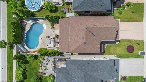 104 Garth Trails Crescent, Hamilton, ON - Outdoor With In Ground Pool