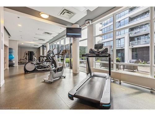 316-1 Hurontario Street, Mississauga, ON - Indoor Photo Showing Gym Room