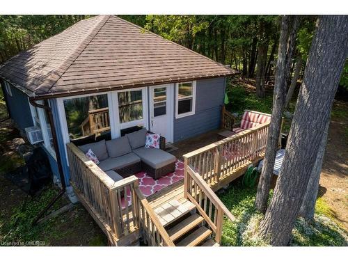 1320 & 1326 County Road 49, Trent Lakes, ON - Outdoor With Deck Patio Veranda With Exterior
