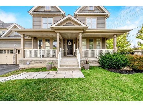 185 Holloway Terrace, Milton, ON - Outdoor With Deck Patio Veranda With Facade