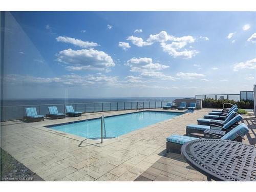 316-11 Bronte Road, Oakville, ON - Outdoor With In Ground Pool With View