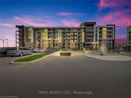 436-101 Shoreview Place, Stoney Creek, ON - Outdoor With Balcony With Facade