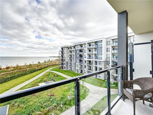 436-101 Shoreview Place, Stoney Creek, ON - Outdoor With Body Of Water With Balcony With Exterior
