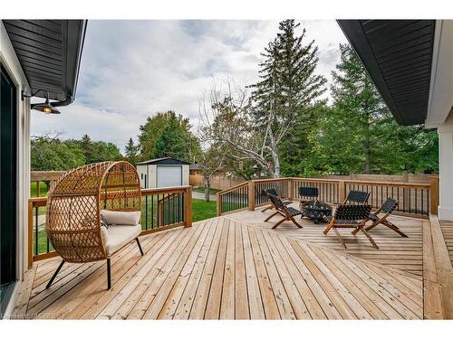 2560 2Nd Side Road, Burlington, ON - Outdoor With Deck Patio Veranda With Exterior