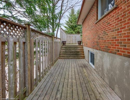 56 Grenville Avenue, Kitchener, ON - Outdoor With Deck Patio Veranda With Exterior