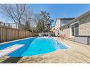 2072 Chippewa Trail, Mississauga, ON  - Outdoor With In Ground Pool With Deck Patio Veranda With Backyard 