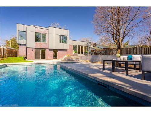5008 Spruce Avenue, Burlington, ON - Outdoor With In Ground Pool