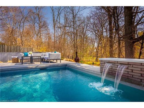 5008 Spruce Avenue, Burlington, ON - Outdoor With In Ground Pool