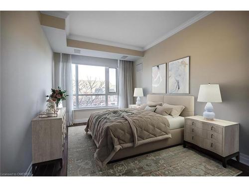 310-80 Port Street E, Mississauga, ON - Indoor Photo Showing Bedroom