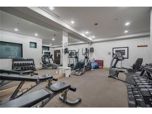 310-80 Port Street E, Mississauga, ON - Indoor Photo Showing Gym Room