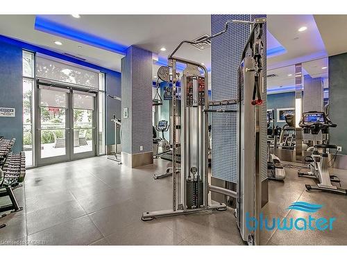 108-3500 Lakeshore Road W, Oakville, ON - Indoor Photo Showing Gym Room