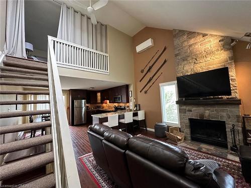 10-200 Escarpment Crescent, Collingwood, ON - Indoor Photo Showing Living Room With Fireplace