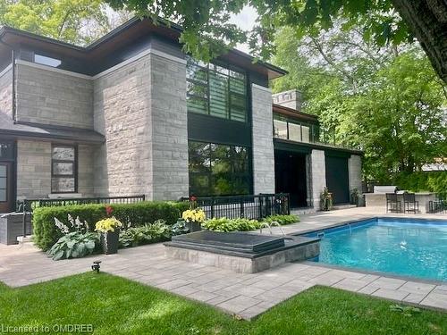 259 Burgundy Drive, Oakville, ON - Outdoor With In Ground Pool