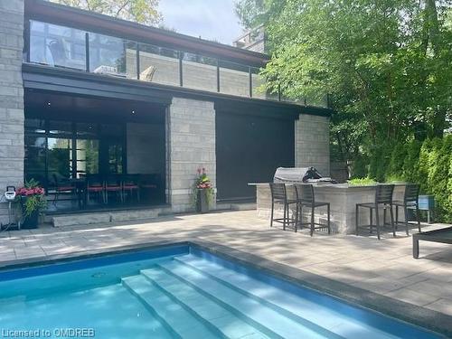 259 Burgundy Drive, Oakville, ON - Outdoor With In Ground Pool