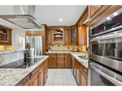 22 Daffodil Crescent, Hamilton, ON - Indoor Photo Showing Kitchen With Double Sink
