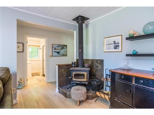 4 Fire Route 103C Road, Trent Lakes, ON - Indoor With Fireplace