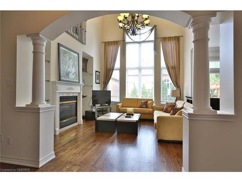 3403 Fox Run Circle, Oakville, ON - Indoor Photo Showing Other Room With Fireplace