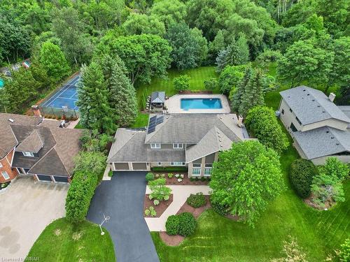 587 Manorwood Court, Waterloo, ON - Outdoor With In Ground Pool