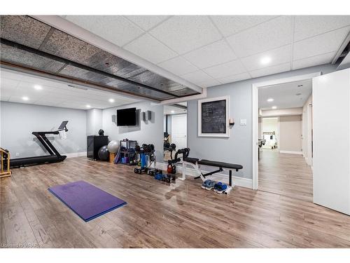 587 Manorwood Court, Waterloo, ON - Indoor Photo Showing Gym Room