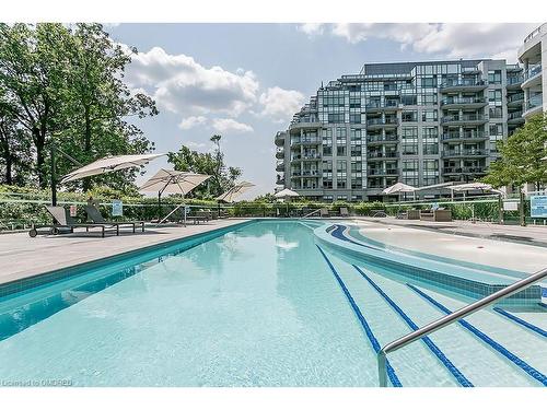 126-3500 Lakeshore Road W, Oakville, ON - Outdoor With In Ground Pool