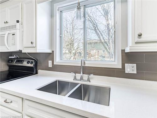 24 The Meadows Street, St. Catharines, ON - Indoor Photo Showing Kitchen With Double Sink