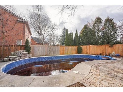 160 Creek Path Avenue, Oakville, ON - Outdoor With In Ground Pool With Backyard
