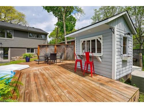 16 Church Street, Waterdown, ON - Outdoor With Deck Patio Veranda With Exterior