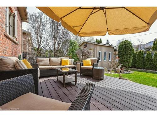 546 Dynes Road, Burlington, ON - Outdoor With Deck Patio Veranda With Exterior