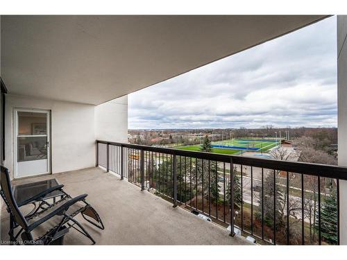 806-2185 Marine Drive, Oakville, ON - Outdoor With Balcony With View With Exterior