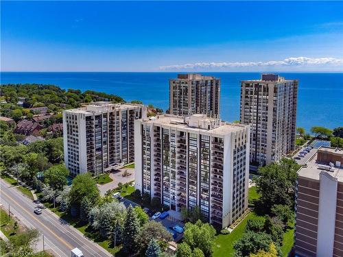 806-2185 Marine Drive, Oakville, ON - Outdoor With Body Of Water With Facade With View