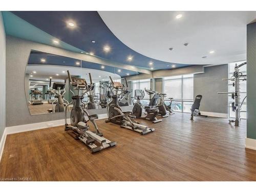1001-450 Dundas Street E, Waterdown, ON - Indoor Photo Showing Gym Room