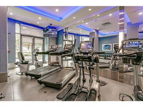 721-3500 Lakeshore Road W, Oakville, ON - Indoor Photo Showing Gym Room