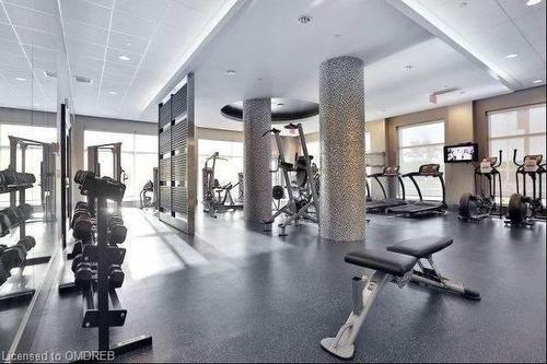 205-65 Speers Road, Oakville, ON - Indoor Photo Showing Gym Room