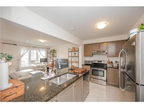 312 Jemima Drive, Oakville, ON - Indoor Photo Showing Kitchen With Stainless Steel Kitchen With Double Sink