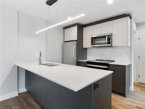 408-34 Norman Street, Brantford, ON - Indoor Photo Showing Kitchen With Double Sink With Upgraded Kitchen