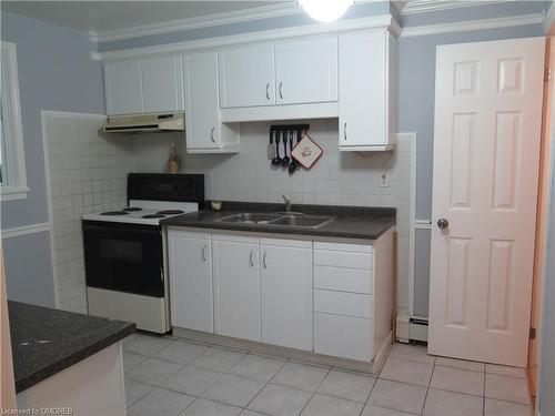 70 Tunis Street, St. Catharines, ON - Indoor Photo Showing Kitchen With Double Sink