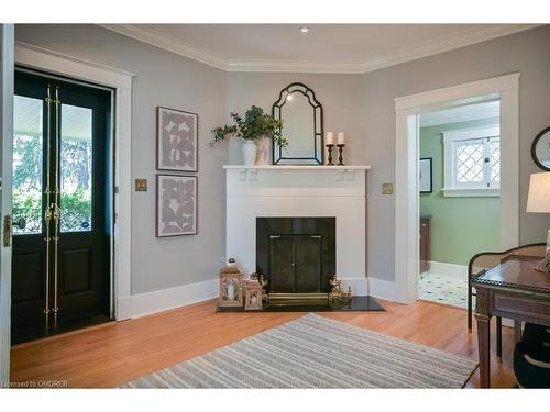 397 Trafalgar Road, Oakville, ON - Indoor With Fireplace