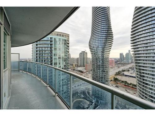 2507-80 Absolute Avenue, Mississauga, ON - Outdoor With Balcony