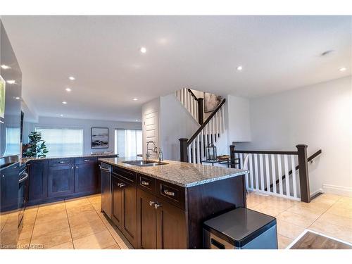53 Woolwich Street, Kitchener, ON - Indoor Photo Showing Kitchen With Double Sink