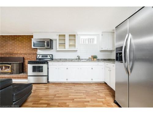 244 Laurier Avenue, Milton, ON - Indoor Photo Showing Kitchen With Stainless Steel Kitchen