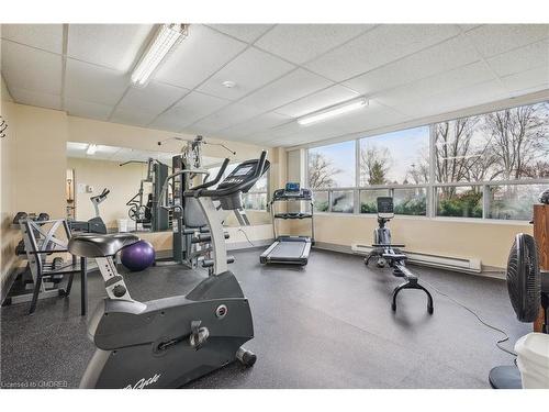 902-365 Geneva Street, St. Catharines, ON - Indoor Photo Showing Gym Room