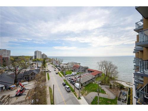 604-2060 Lakeshore Road, Burlington, ON - Outdoor With Body Of Water With Balcony With View