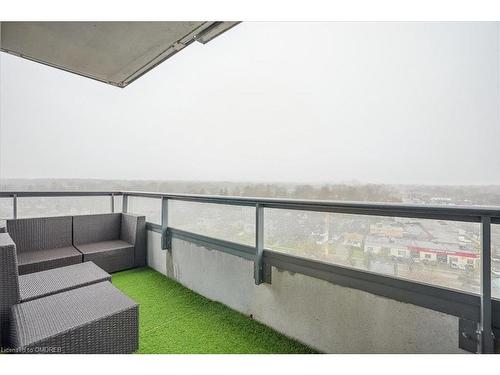 1106-1 Hurontario Street, Mississauga, ON - Outdoor With Balcony With Exterior
