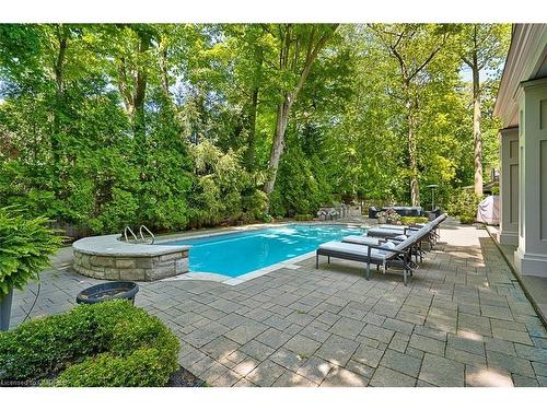 1087 Birchview Avenue, Oakville, ON - Outdoor With In Ground Pool