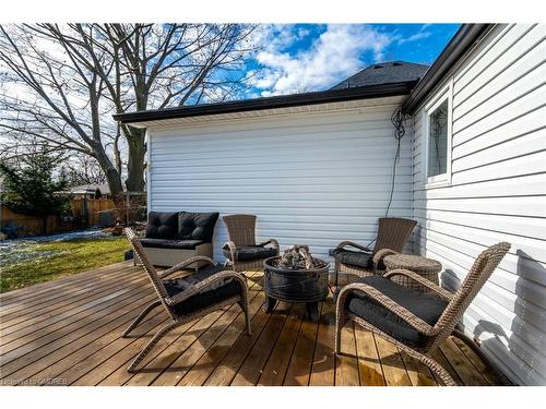587 Wilene Drive, Burlington, ON - Outdoor With Deck Patio Veranda With Exterior