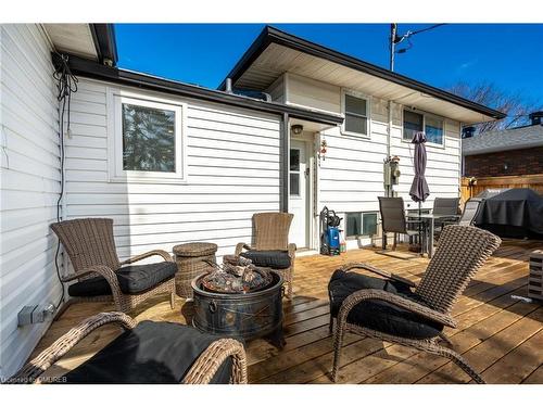 587 Wilene Drive, Burlington, ON - Outdoor With Deck Patio Veranda With Exterior