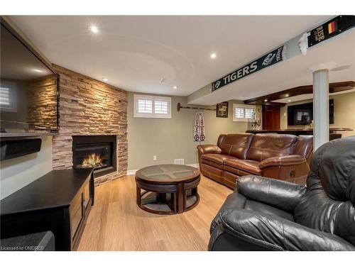 48 Regan Crescent, Georgetown, ON - Indoor With Fireplace