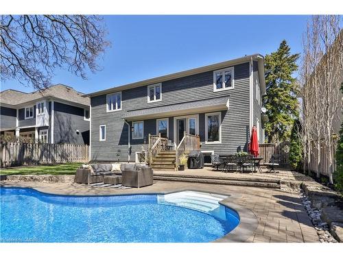 458 Bellwood Avenue, Oakville, ON - Outdoor With In Ground Pool